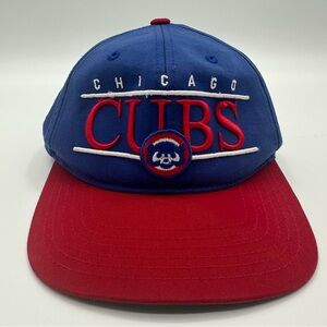 Chicago Cubs Mens Cap Hat MLB Cooperstown American Needle Snapback Adjustable